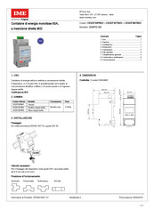 IME CONTO D2 Manual De Instrucciones