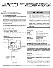 Peco TW206 Instrucciones De Instalación