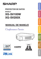 Sharp XG-SV200X Manual De Manejo