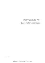 Dell Latitude XT Guía De Referencia Rápida