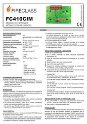 FireClass FC410CIM Manual De Instrucciones