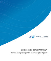 Neptune MRX920 Guia De Inicio Rapido