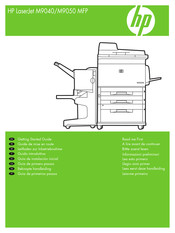 HP LaserJet M9040 Guía De Instalación Inicial