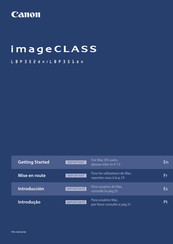 Canon imageCLASS LBP352dn Manual De Instrucciones