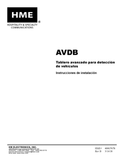 HME AVDB Instrucciones De Instalación