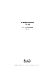 Nordson DG 25 Manual De Instrucciones