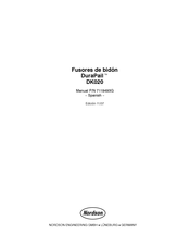 Nordson DuraPail DK020 Manual De Instrucciones