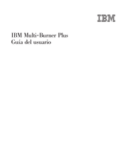 IBM Multi-Burner Plus Guia Del Usuario