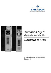 Emerson Unidrive HS Serie Guia De Instalacion