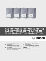 Bosch FAS-420-TP1 Guia De Instalacion
