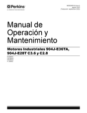 Perkins 904J-E28T Manual De Operación Y Mantenimiento