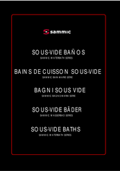 Sammic SOUS-VIDE Serie Manual Del Usuario