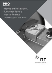 ITT PRO services i-ALERT 2 Manual De Instalación, Funcionamiento Y Mantenimiento