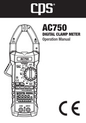 CPS AC750 Manual De Instrucciones