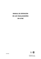 TETRALEC DN-107NE Manual De Operación