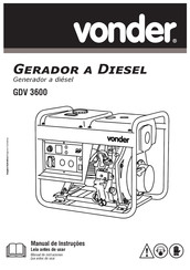 vonder GDV 3600 Manual De Instrucciones