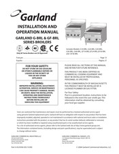 Garland GF24-BRL Manual De Instalación Y De Operación