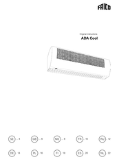 Frico ADA Cool ADAC090 Instrucciones Originales