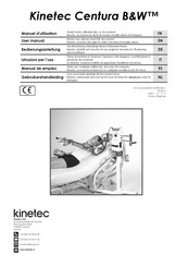 Kinetec Centura B&W Manual De Empleo