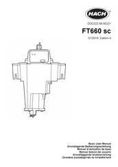 Hach FT660 sc Manual Básico Del Usuario