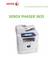 Xerox Phaser 3635 Guía De Administración Del Sistema