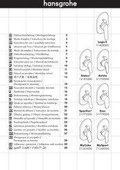 Hansgrohe Ecos 31779000 Modo De Empleo/Instrucciones De Montaje