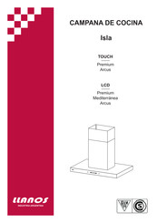 LLANOS Isla LCD Premium Instrucciones De Instalación, Funcionamiento Y Mantenimiento