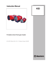 Munters KID Serie Manual De Instrucciones