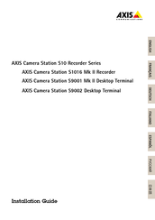 Axis S10 Serie Guia De Instalacion