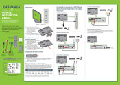Insignia NS-46L550A11 Guía De Instalación Rápida