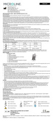 Microline Surgical 200-006R Instrucciones De Uso