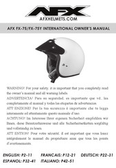 AFX FX-75Y Manual Del Propietário