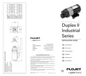 Xylem FLOJET Duplex II Industrial Serie Guia De Instalacion