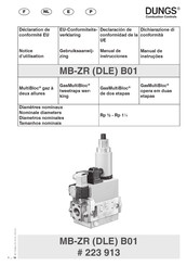 Dungs GasMultiBloc MB-4-B Serie Manual De Instrucciones