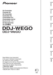 Pioneer DDJ-WEGO Manual De Instrucciones