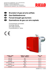 Riello 3761416 Instrucciones De Instalación, Uso Y Mantenimiento