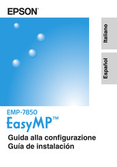 Epson EASY MP EMP-7850 Guia De Instalacion