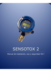 Sensotran SENSOTOX 2 Manual De Instalación, Uso Y Seguridad