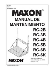 Maxon RC-6B Manual De Mantenimiento