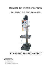 ABRATOOLS Fortex FTX-40-TEC T Manual De Instrucciones