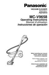 Panasonic MC-V9658 Instrucciones De Operación