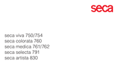 Seca 761 Manual De Instrucciones