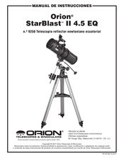 Orion StarBlast II 4.5 EQ Manual De Instrucciones