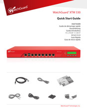 WatchGuard Technologies XTM 330 Guia De Inicio Rapido