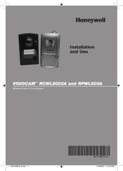 Honeywell VISIOCAM RCWL8000A Instalación Y Uso