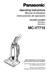 Panasonic MC-V7710 Instrucciones De Operación