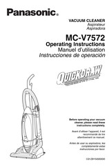 Panasonic MC-V7572 Instrucciones De Operación