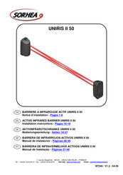 SORHEA UNIRIS II 50 Manual De Instalación