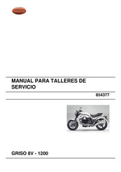 MOTO GUZZI GRISO 8V - 1200 Manual Para Talleres De Servicio