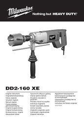 Milwaukee DD2-160 XE Manual Original